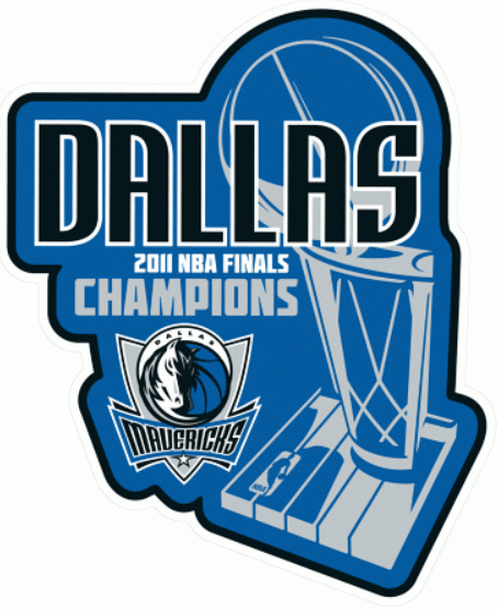 Dallas Mavericks 2010 11 Champion Logo iron on paper